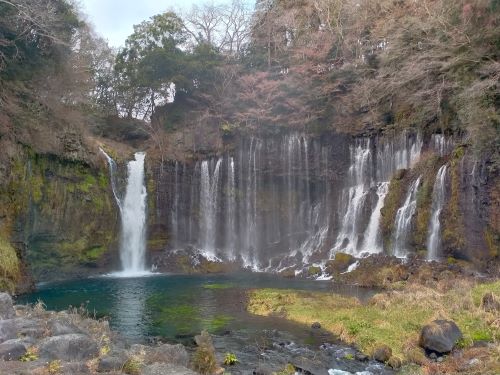 "Shiraito Falls" (Waterfall of White Threads)@Fujinomiya City, Shizuoka