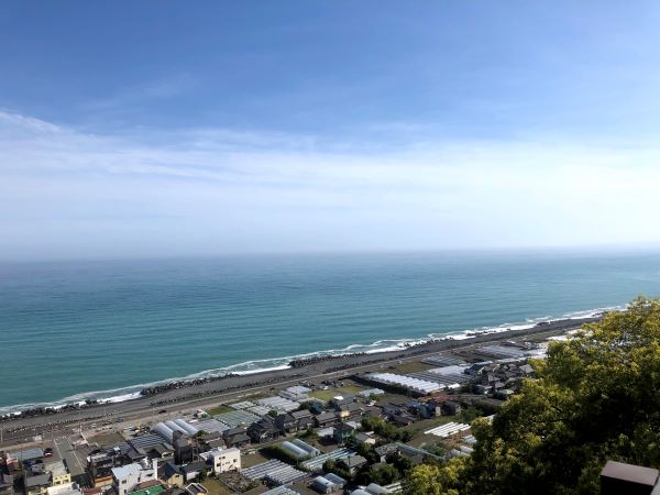 3, A view of Suruga Bay