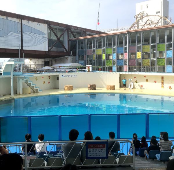 Outline：Aquarium of sea creatures famous for the dolphin show "Izu Mito Seaparadise(伊豆・三津シーパラダイス)"