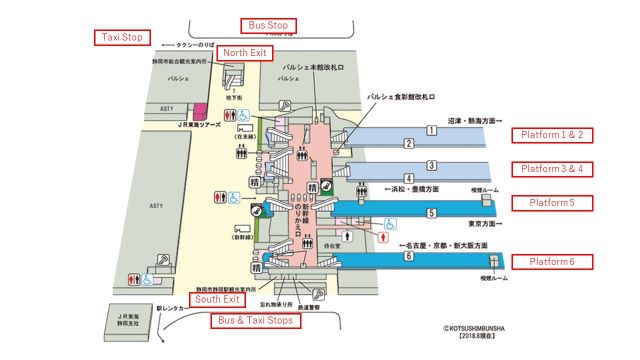 Floor Map(Outside Station)